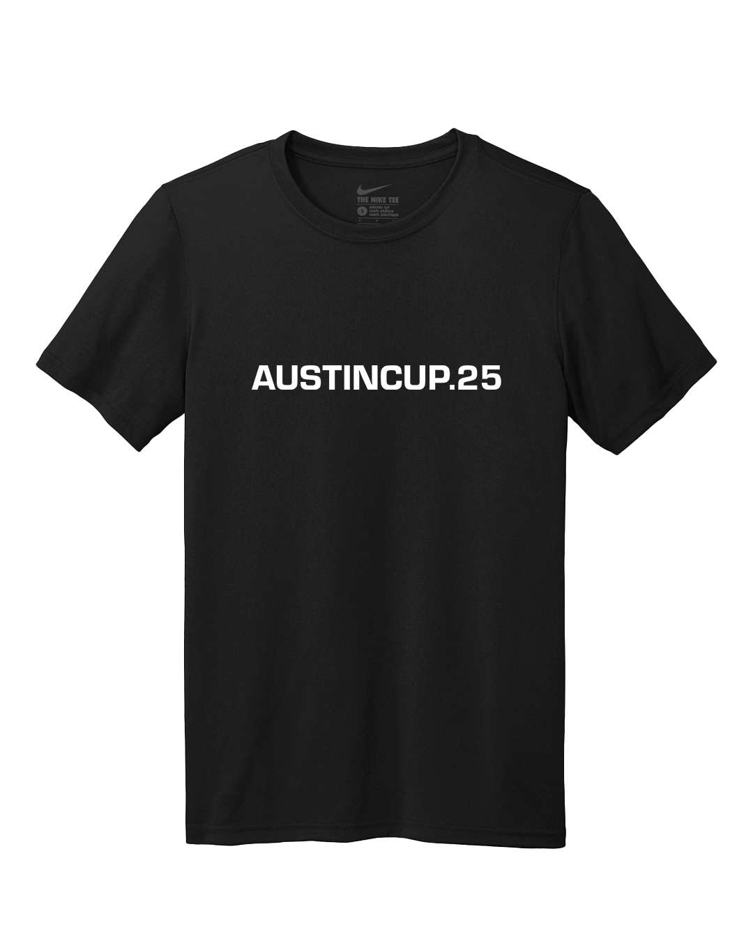 Austin Cup 2025 S/S Nike Dri-Fit Tshirt Text Logo