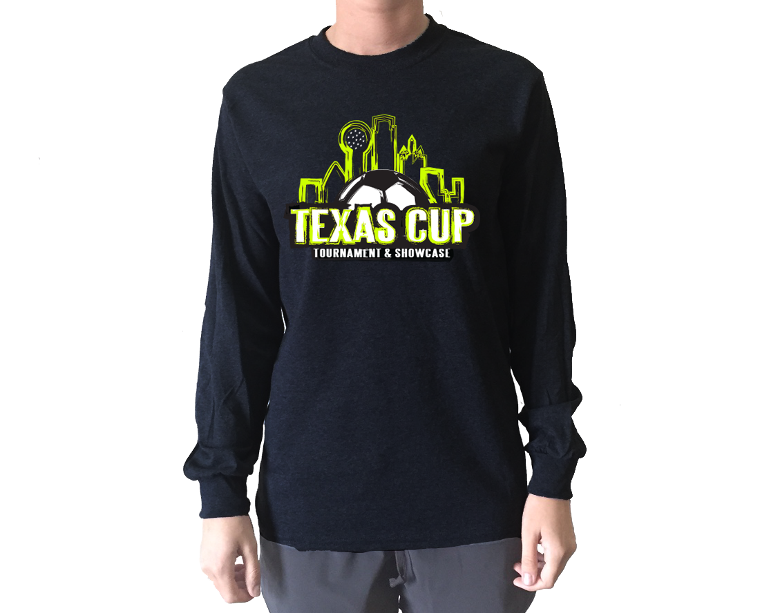 TX Cup Skyline L/S T-Shirt - Black