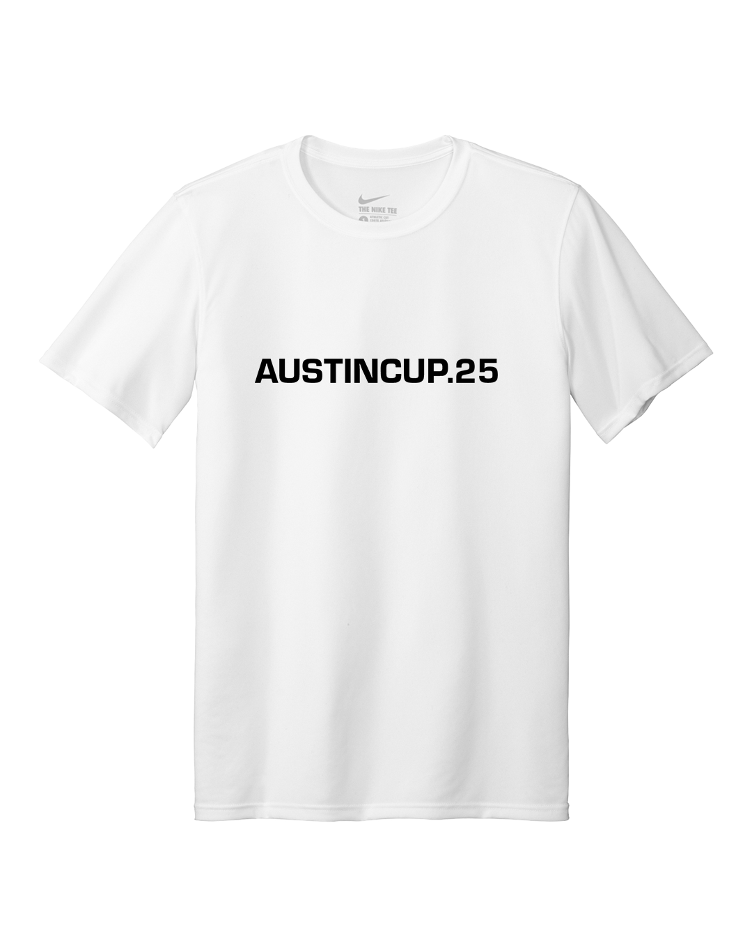 Austin Cup 2025 S/S Nike Dri-Fit Tshirt Text Logo
