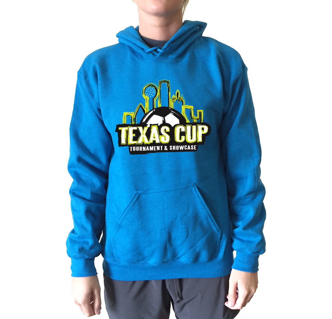 TX Cup Skyline Hoodie - Sapphire Blue