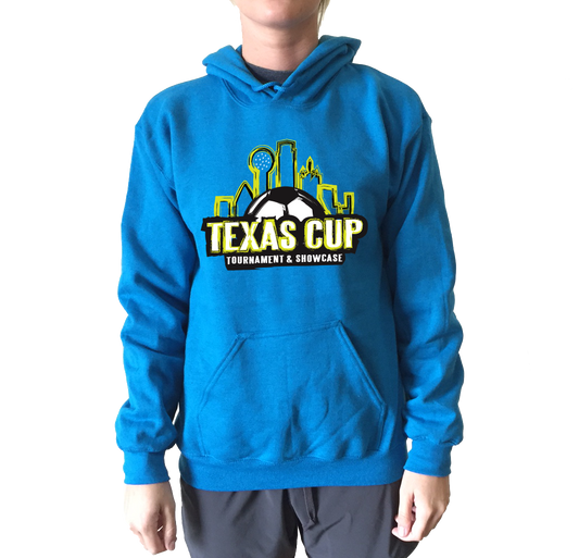 TX Cup Skyline Hoodie - Sapphire Blue