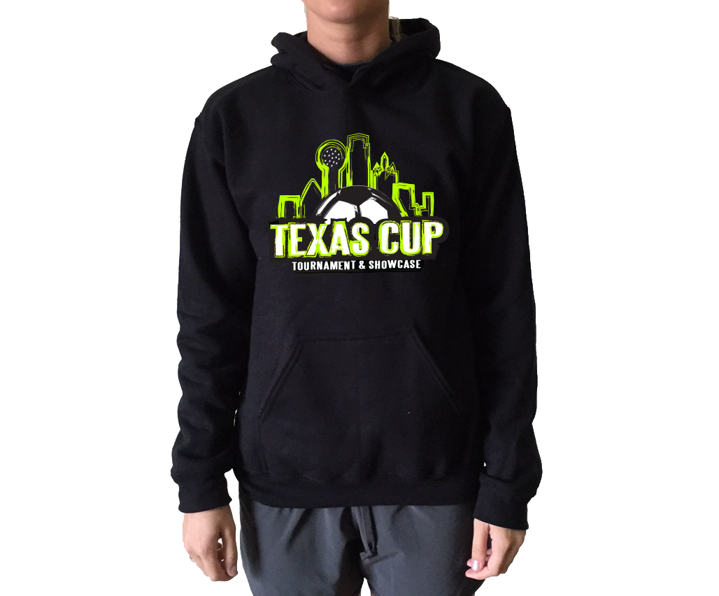 TX Cup Skyline Hoodie - Black